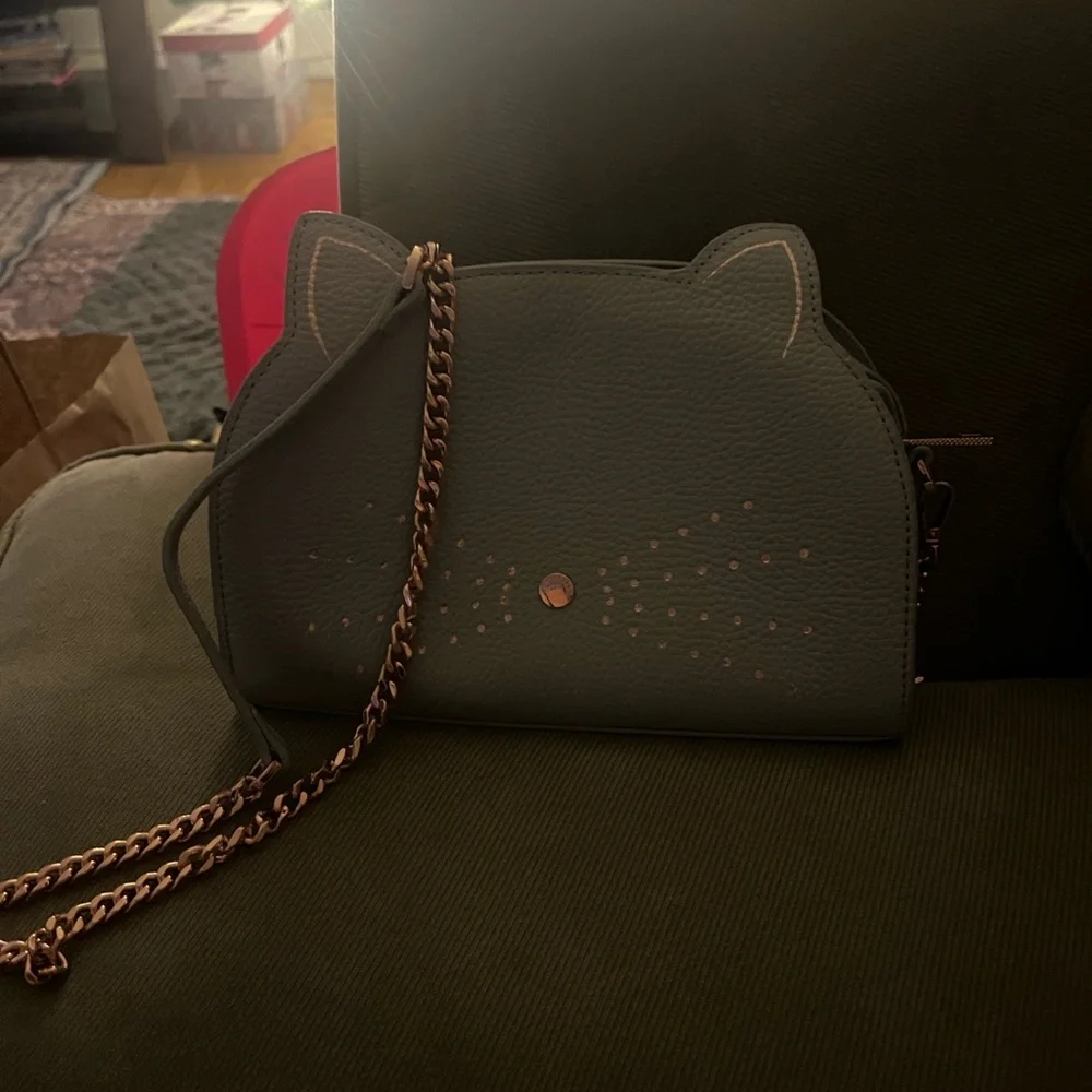 Ted Baker Kirstie cat crossbody leather purse -discontinued - Picture 4 of 4